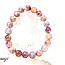 Pink Ruby Red (Rubellite) Tourmaline in Lepidolite (Unicorn Stone) Bracelets - 5 - 7mm