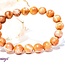 Peach Moonstone Bracelet-9-10mm