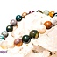 Ocean (Sea Sediment Marine) Jasper Bracelets - 8mm Beaded