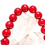Red Coral Bracelets - 8mm