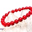 Red Coral Bracelets - 8mm