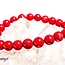 Red Coral Bracelets - 8mm