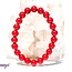Red Coral Bracelets - 8mm