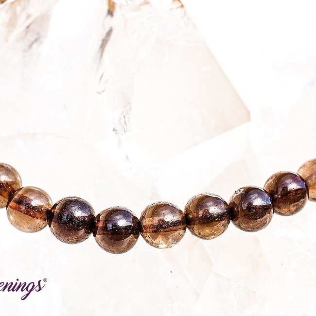 Smoky (Smokey) Quartz Bracelets - 4mm Mini