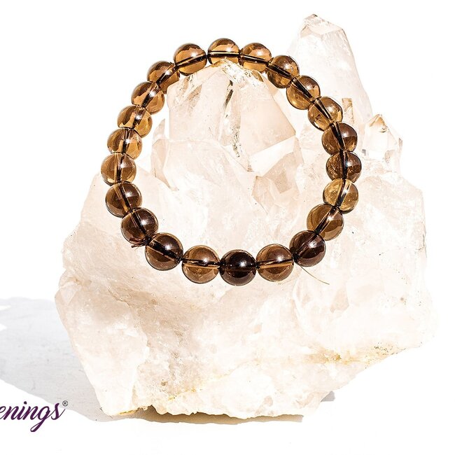 Smoky (Smokey) Quartz Bracelets - 8mm