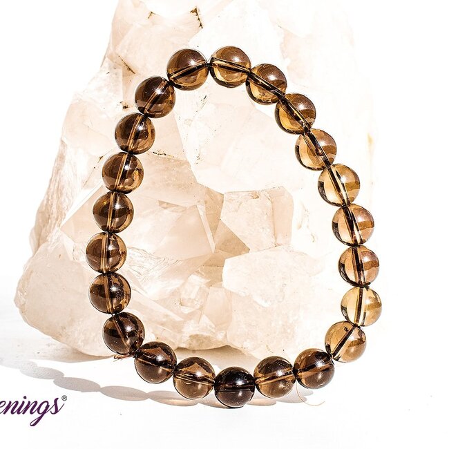 Smoky (Smokey) Quartz Bracelets - 8mm