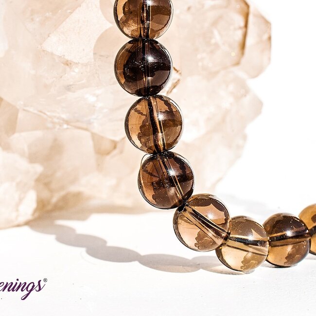 Smoky (Smokey) Quartz Bracelets - 8mm