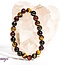 Tri Color Tiger Eye Bracelets (Gold, Red & Blue) - 8mm