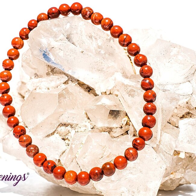 Red Jasper Bracelets - 4mm Mini