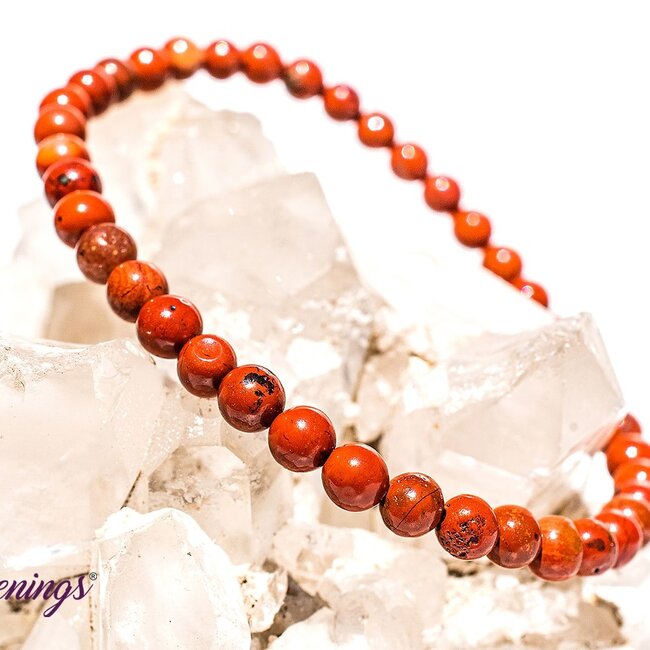 Red Jasper Bracelets - 4mm Mini