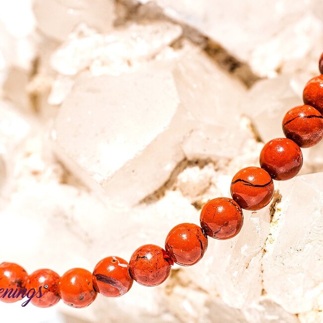 Red Jasper Bracelets - 4mm Mini