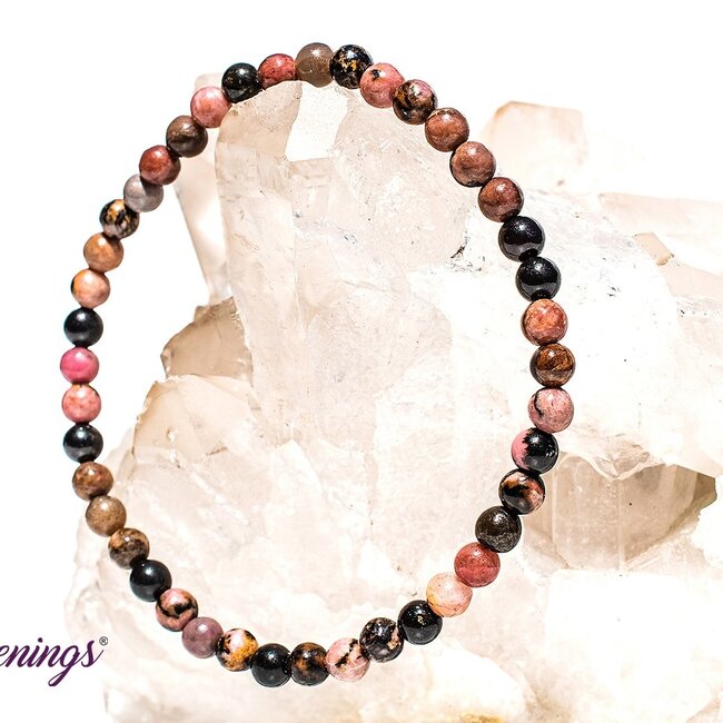 Rhodonite Bracelets - 4mm Mini