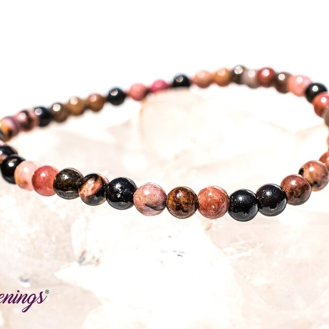 Rhodonite Bracelets - 4mm Mini