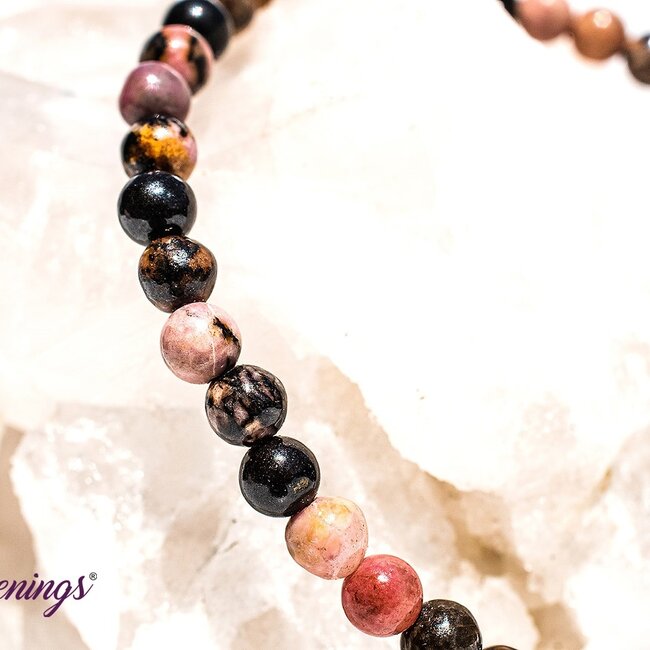 Rhodonite Bracelets - 4mm Mini