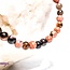 Rhodonite Bracelets - 4mm Mini