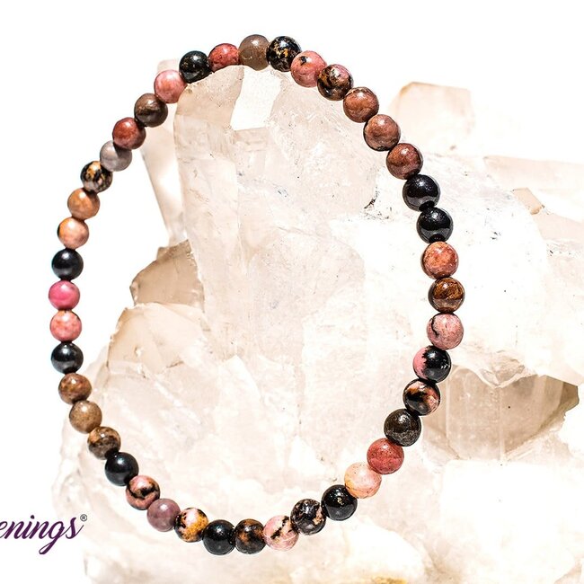 Rhodonite Bracelets - 4mm Mini