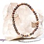 Red Leopardskin Jasper Bracelets - 4mm Mini