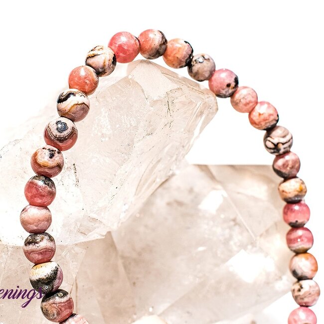 Rhodochrosite Bracelets - 4 - 6mm