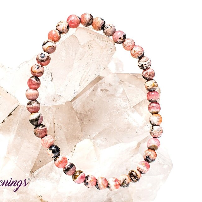 Rhodochrosite Bracelets - 4 - 6mm