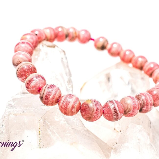 Rhodochrosite Bracelets - 8 - 9mm