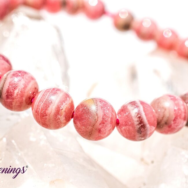 Rhodochrosite Bracelets - 8 - 9mm
