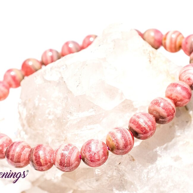 Rhodochrosite Bracelets - 8 - 9mm