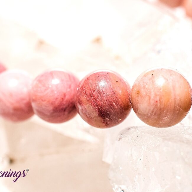 Rhodonite Bracelets - 8mm