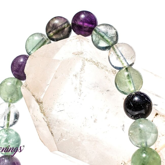 Rainbow Fluorite Bracelets - 8mm