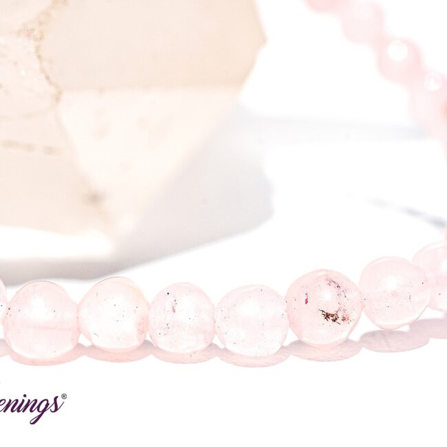 Rose Quartz Bracelets - 4mm Mini