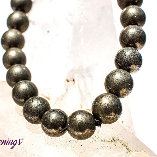 Pyrite (Chalcopyrite) Bracelets - 8mm
