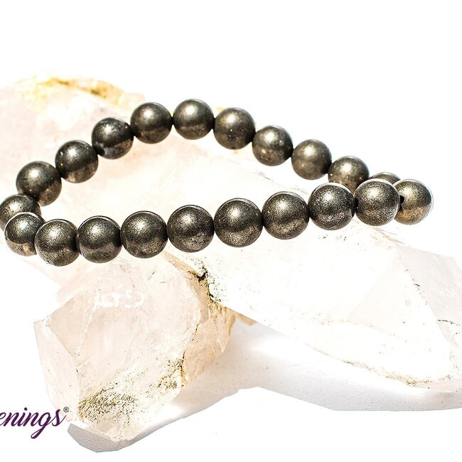 Pyrite (Chalcopyrite) Bracelets - 8mm