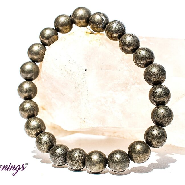 Pyrite (Chalcopyrite) Bracelets - 8mm