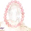 Pink Amethyst Bracelet- 8mm