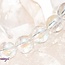 White Angel Aura Quartz Bracelets - 8mm Clear Mermaid