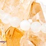 White (Rainbow) Moonstone Bracelets - 8mm