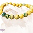 Variscite in Jasper Bracelet-8mm