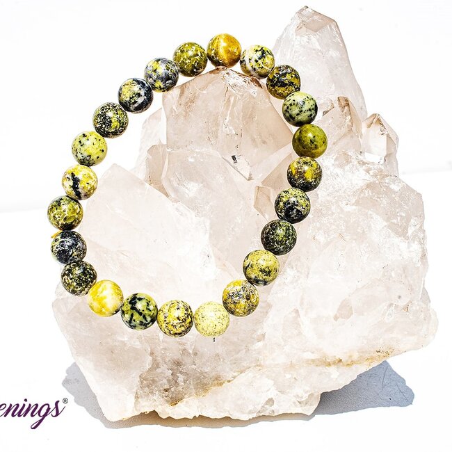 Yellow Turquoise Bracelets - 8mm