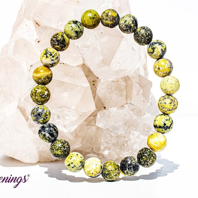 Yellow Turquoise Bracelets - 8mm