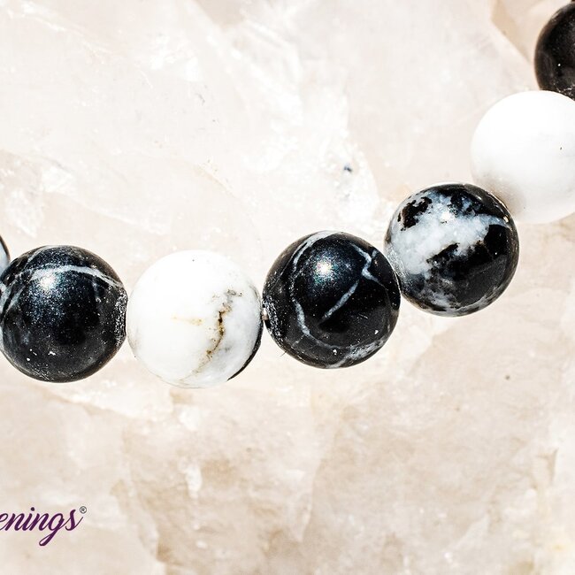 Zebra Agate Bracelets - 8mm