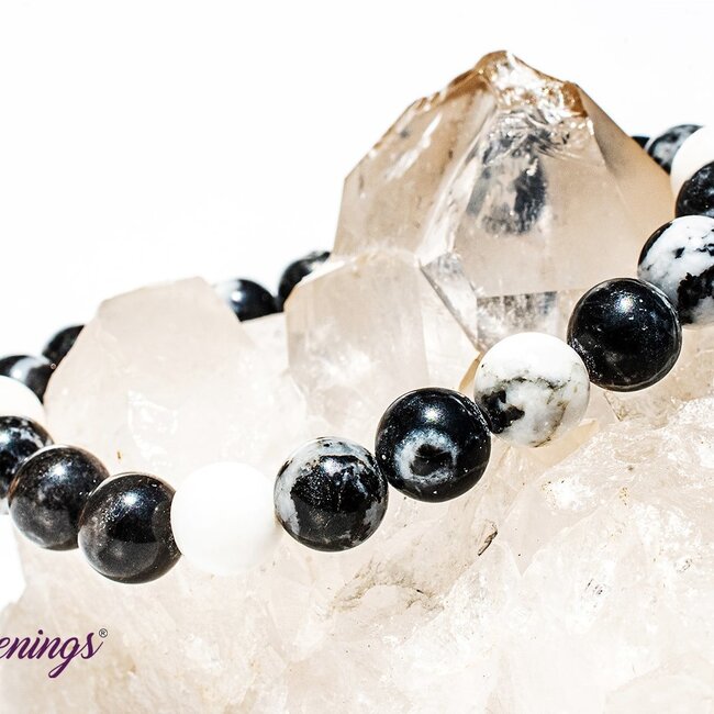 Zebra Agate Bracelets - 8mm