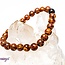 Tibetan Agate (Brown) Bracelet-8mm
