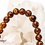 Tibetan Agate (Brown) Bracelet-8mm