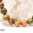 Unakite Jasper Bracelets - 8mm
