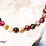 Mixed and Assorted Tourmaline Bracelets - 5 -7mm (Watermelon)
