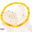 Yellow Gold Jade Bracelets - 4mm Mini Jadeite
