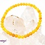 Yellow Gold Jade Bracelets - 4mm Mini Jadeite
