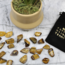 Mini Runes-Gold Tigers Eye & Velvet Bag