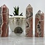 Rhodochrosite Obelisk Tower Generator - Medium (3 - 4")