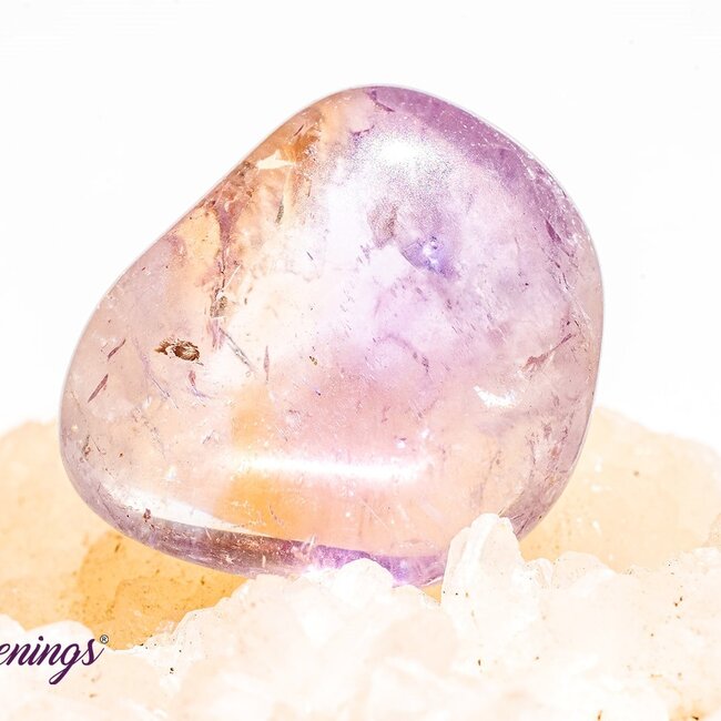 Ametrine - Tumbled (Amethyst & Citrine)