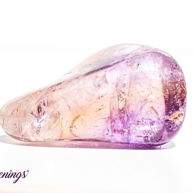 Ametrine - Tumbled (Amethyst & Citrine)